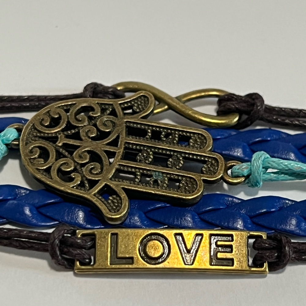 Braided bengal bracelet